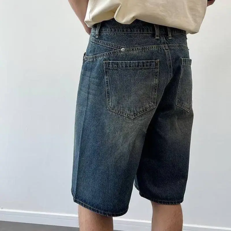 Street Fashion Denim Shorts-2