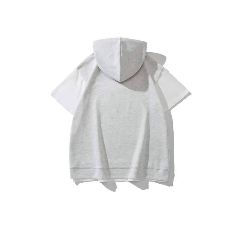 Original Hooded Short sleeved T shirt-5