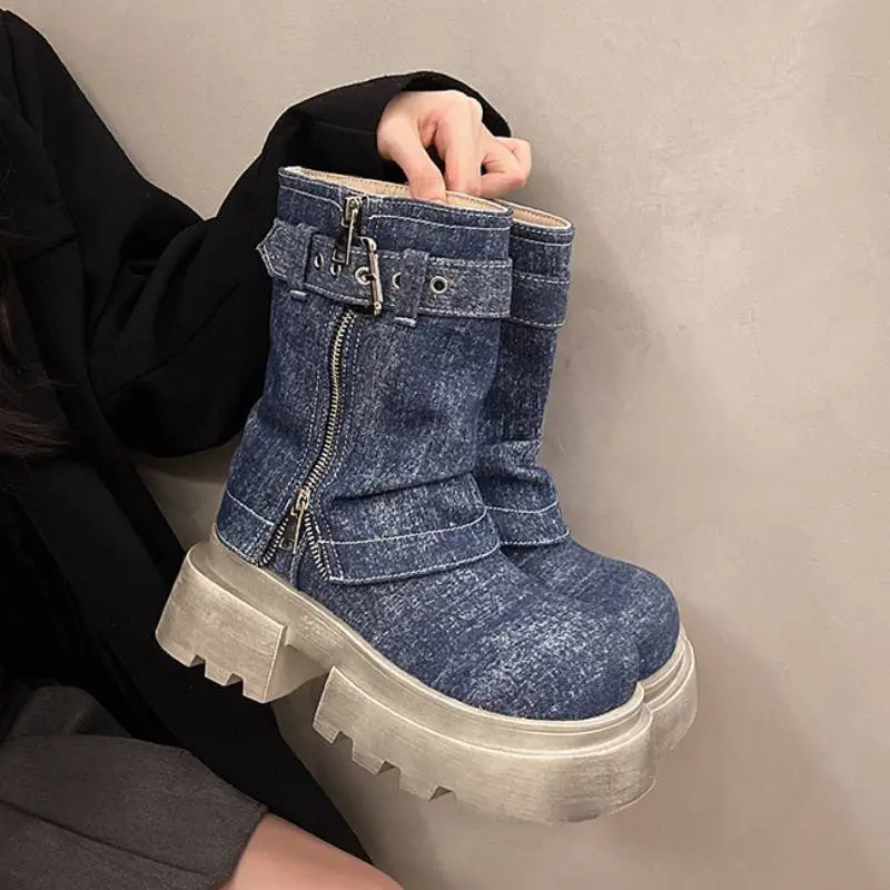 Casual Fashionable Ankle Boots-2