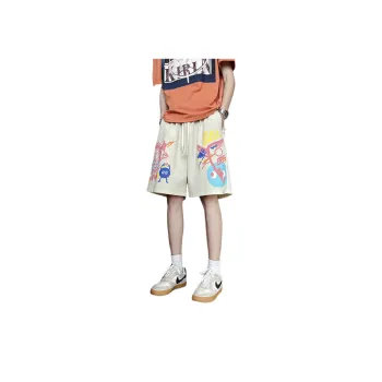 Beach Printed Quick Drying Loose Shorts