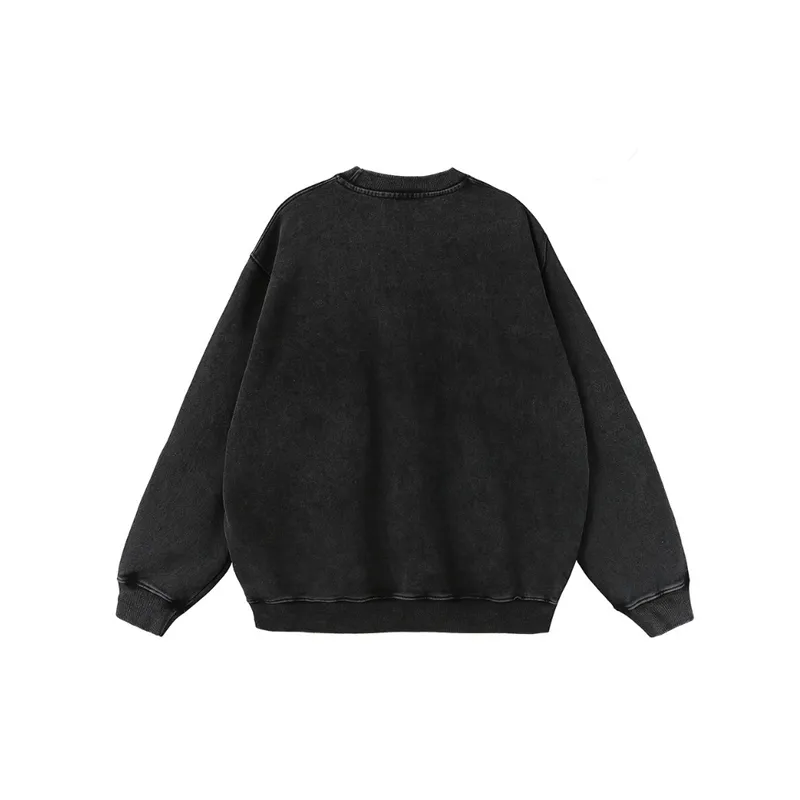 Retro Long Sleeved Sweater-1