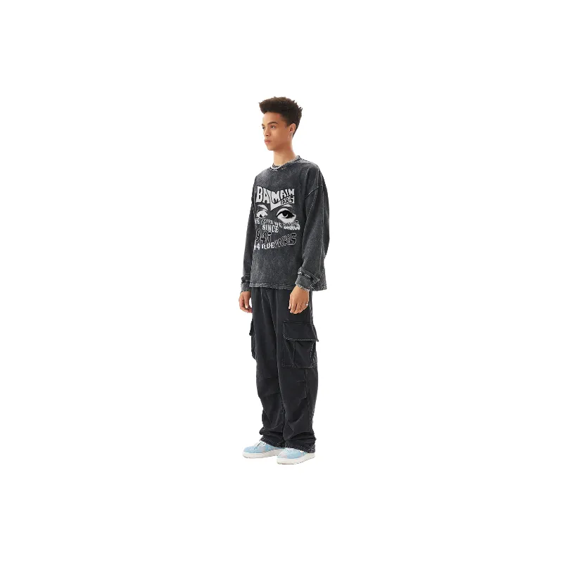 Retro Loose 100% Cotton T Shirt Unisex-3