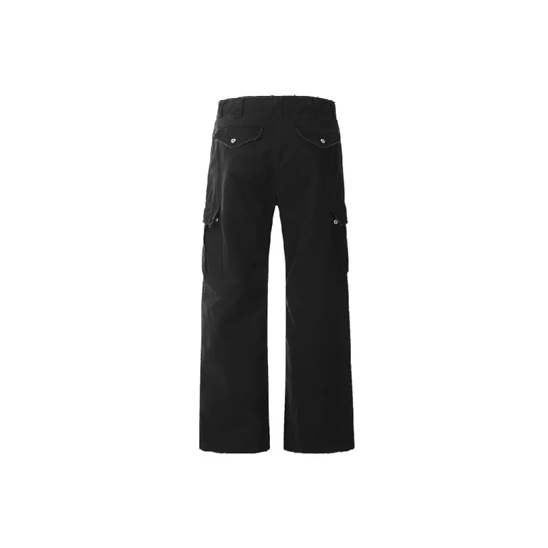Punk Casual Cotton Cargo Pants-6