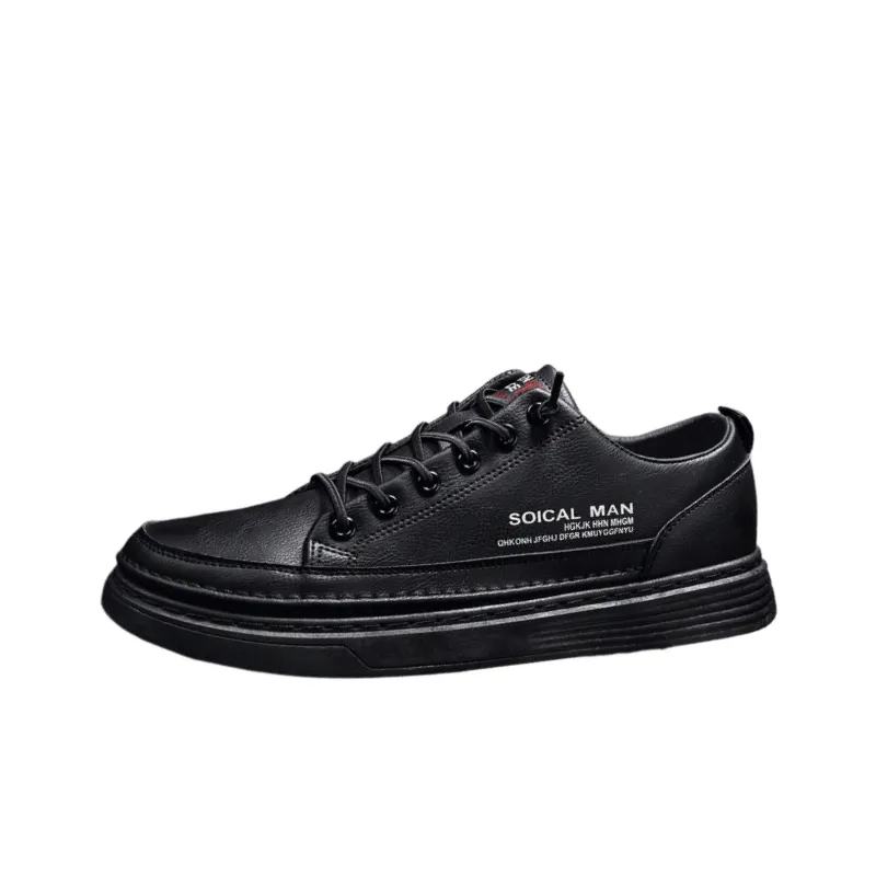Simple Breathable Skateboarding Shoes-3