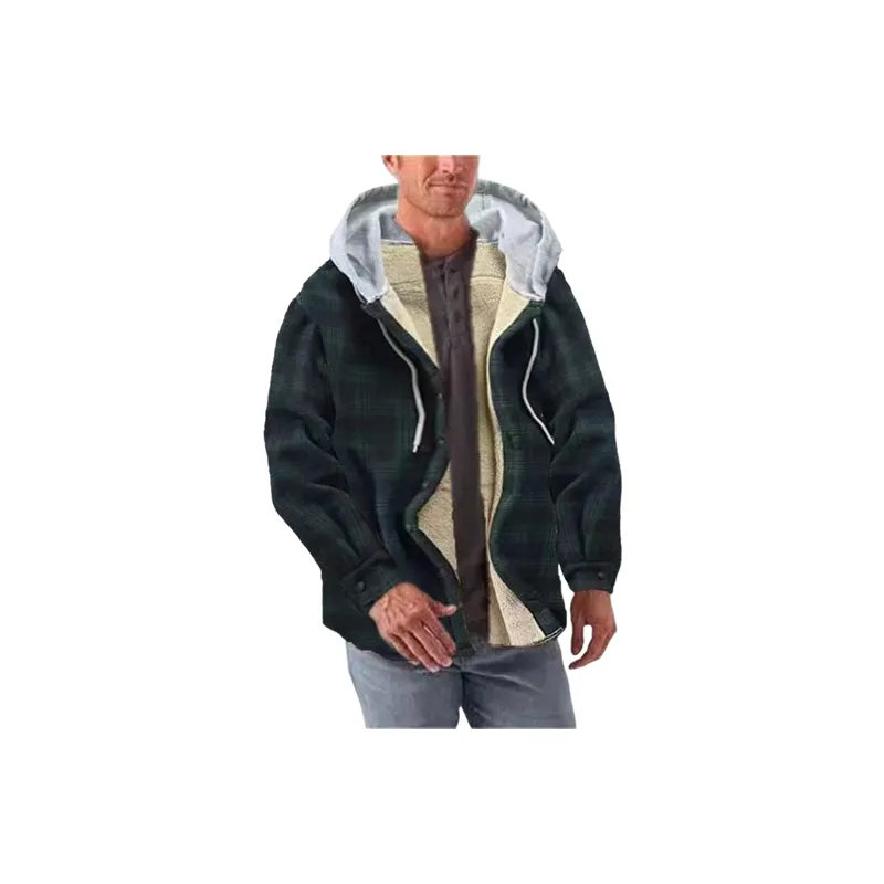 Simple Basics Flannel Jacket-6