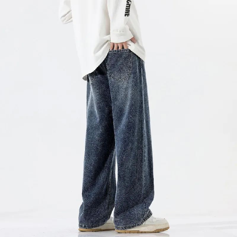 Fashion Glamorous Denim Casual Pants-7