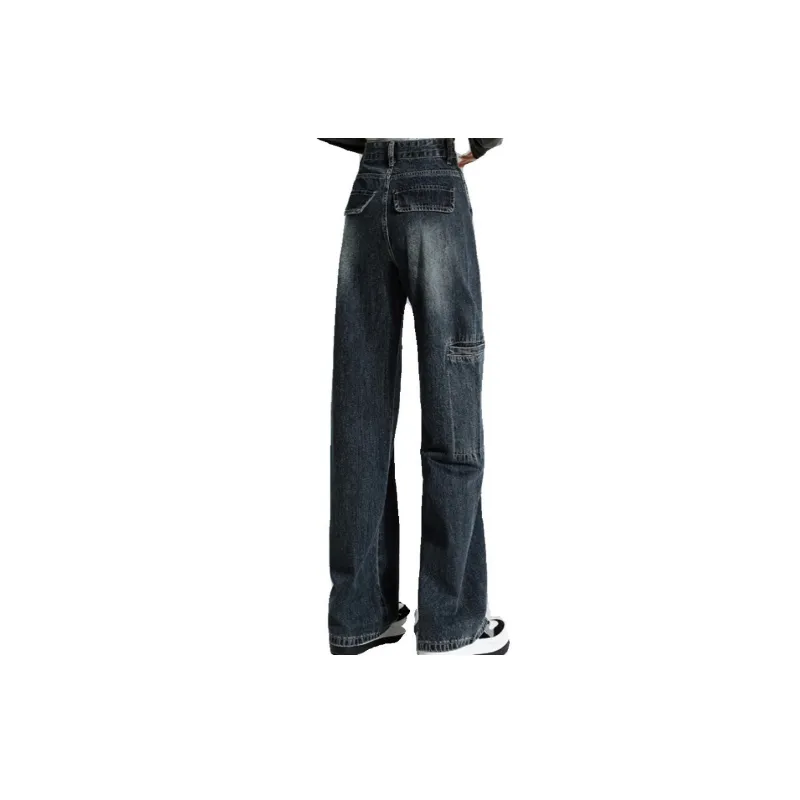 Sporty Loose Jeans-2