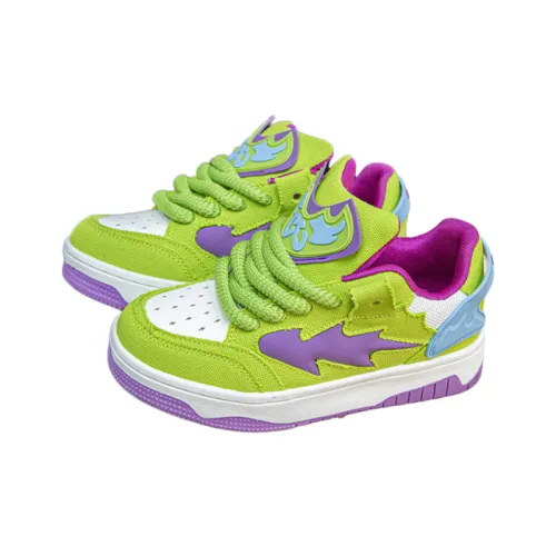 Retro Trend Contrasting Color Skateboard Shoes