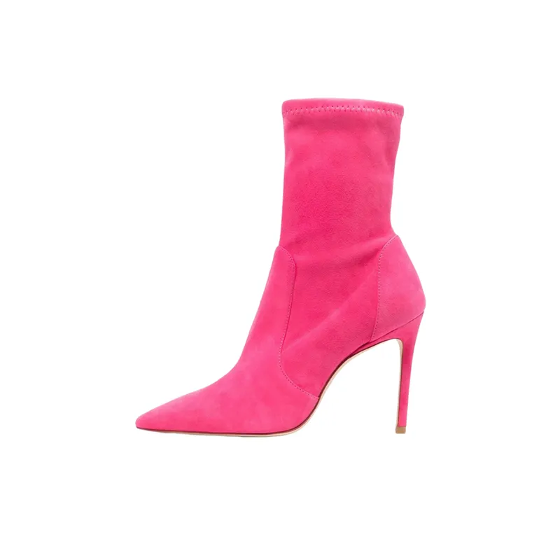 Plain Fashionable Ankle Boots-6