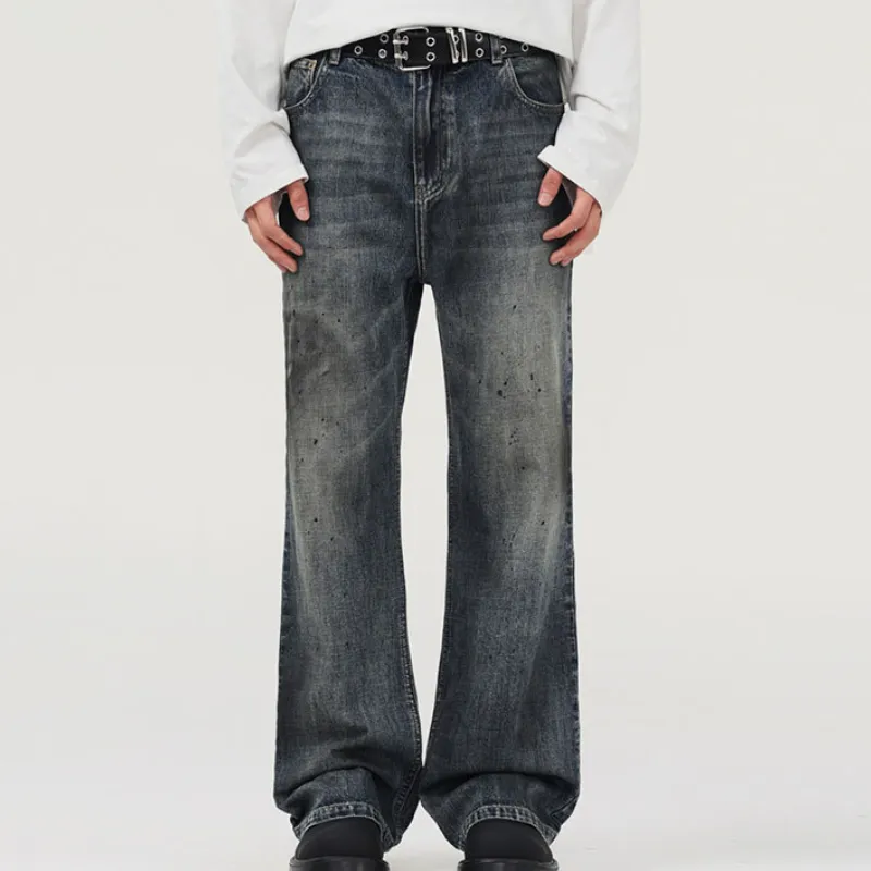 Casual Denim Loose Jeans-2