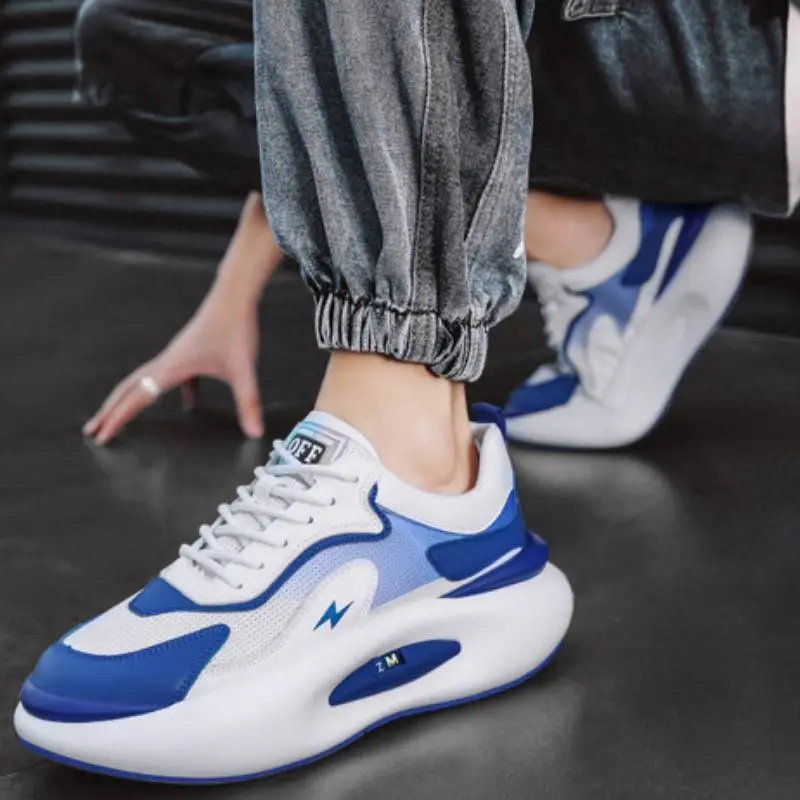 Sporty Breathable Chunky Sneakers-5