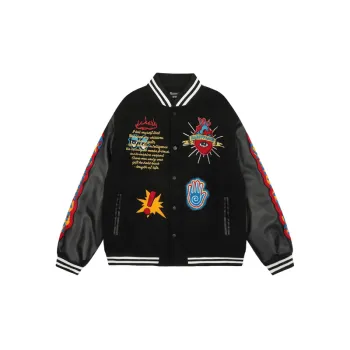 Loose Embroidery Baseball Jersey
