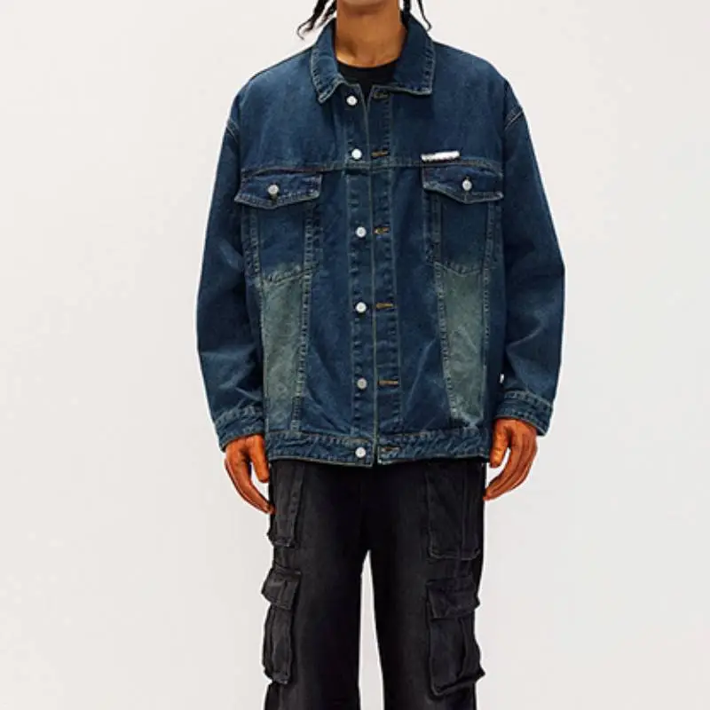 Casual Sporty Denim Jacket-1