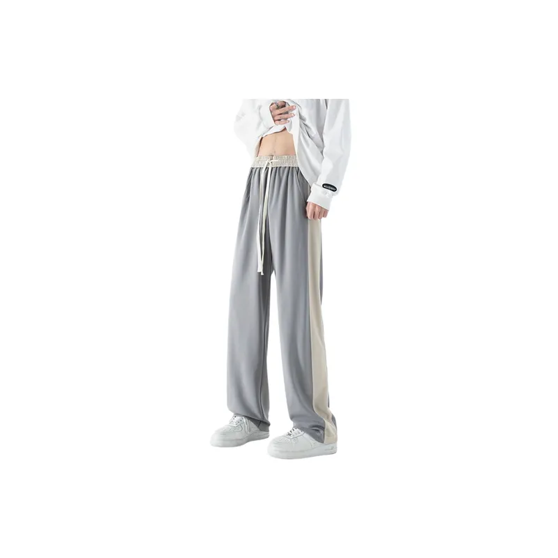 Thin All match Loose Trendy Trousers-0