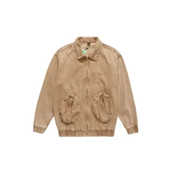 Nostalgic Retro Style Washable Denim Jacket