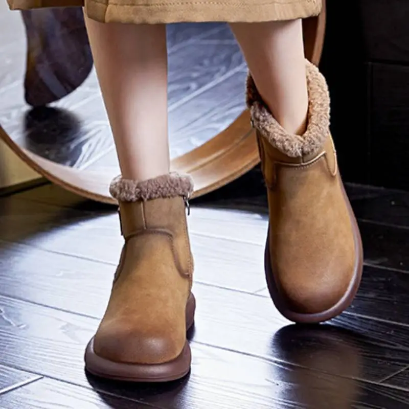 Casual Fashion Snow Boots-2