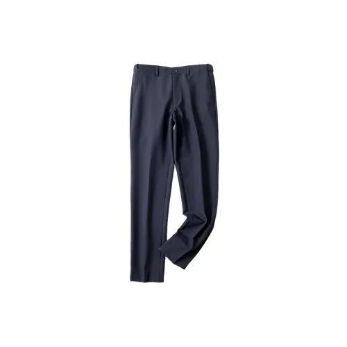 Casual Warming Blended Synthetic Fabrics Suit Trousers