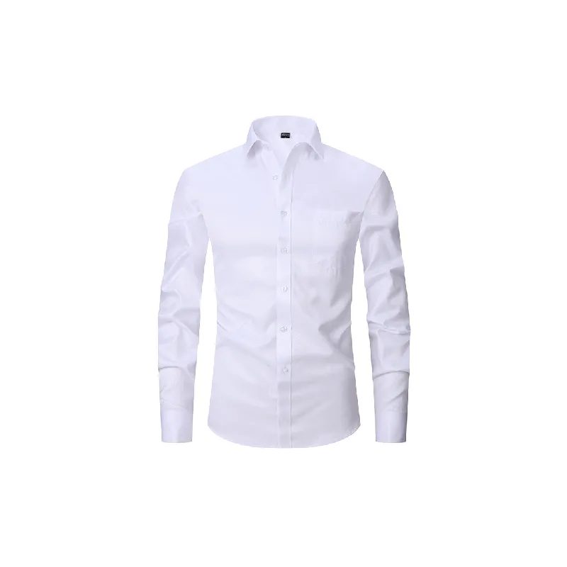 Business Basics Cotton Blended Fabric Shirt-0