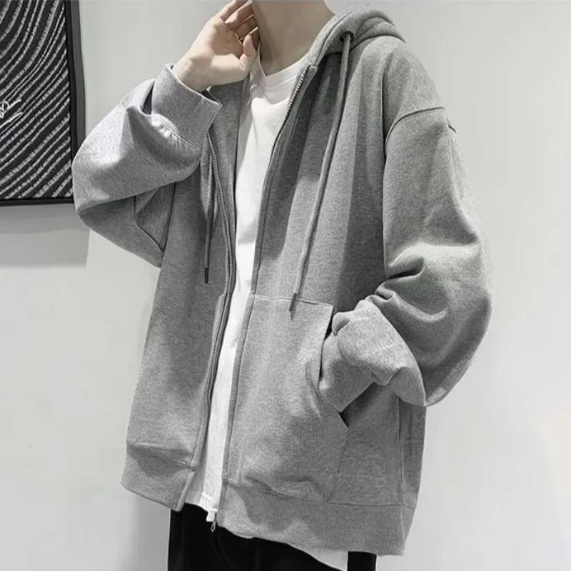 Fashionable Plain Sweatshirt-1