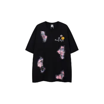 Casual Loose Cotton Blended Fabric T Shirt Unisex