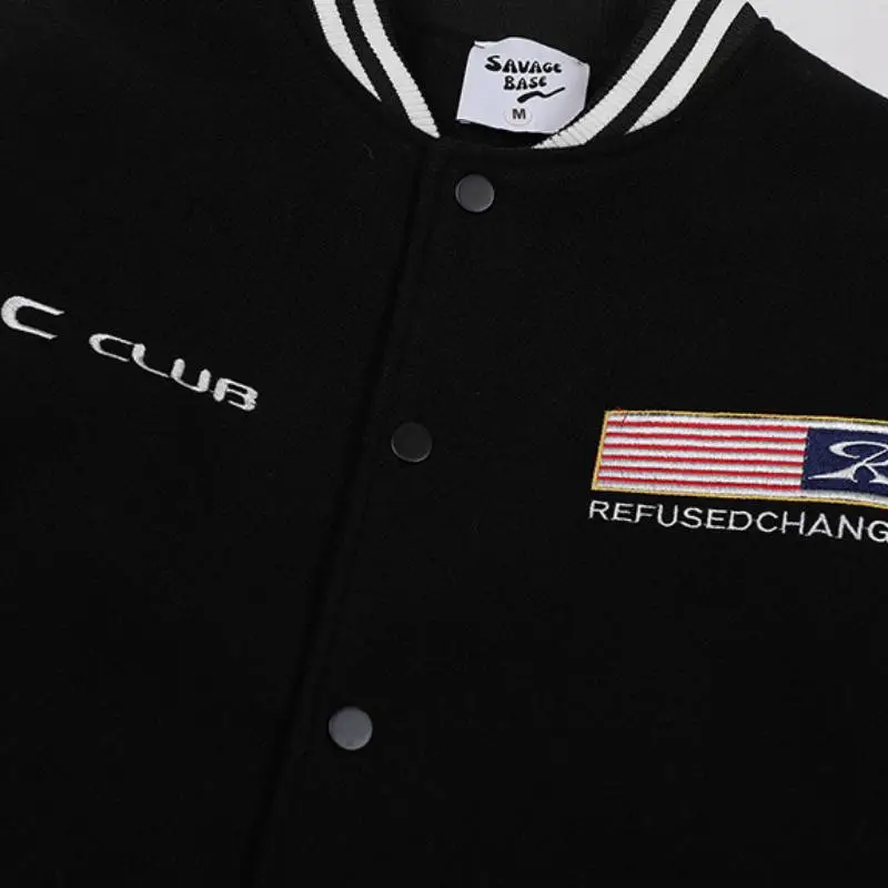 Fashionable Simple Baseball Jersey-5
