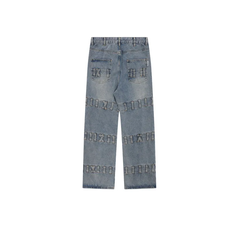 Loose Distressed Mud Jeans-1