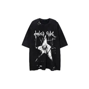 Trendy Loose 100% Cotton T Shirt
