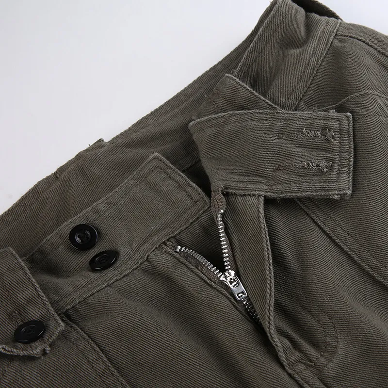 Fashionable Simple Cargo Pants-6