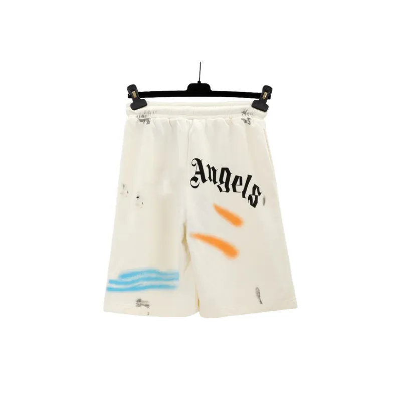 Coconut Tree Angles Printed Shorts-1