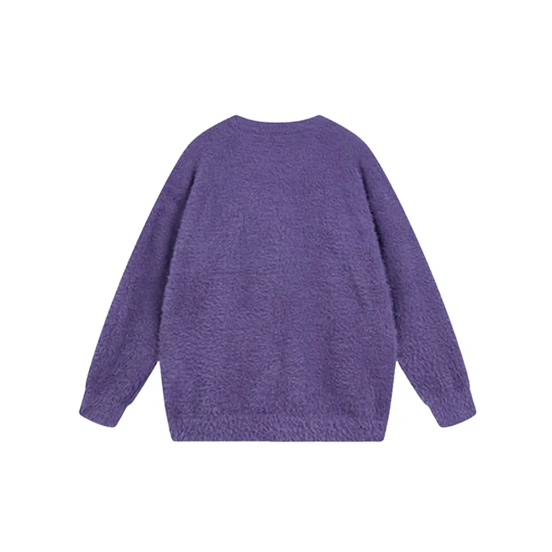 Casual Loose Polyester Sweater-1