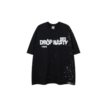 Hip-hop Fashion 100% Cotton T-Shirt
