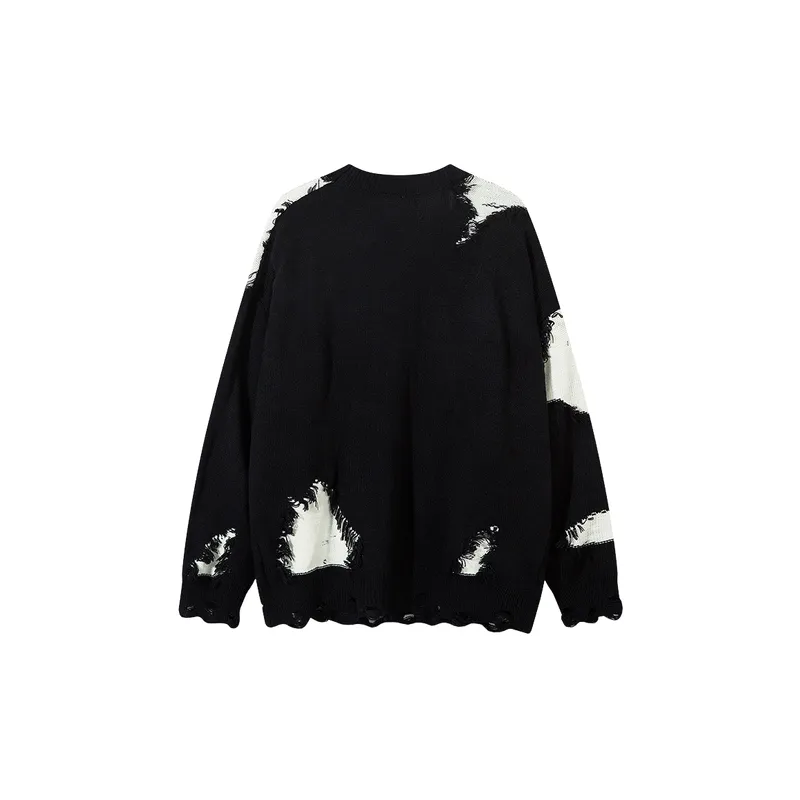 Street Ripped Sweater-7