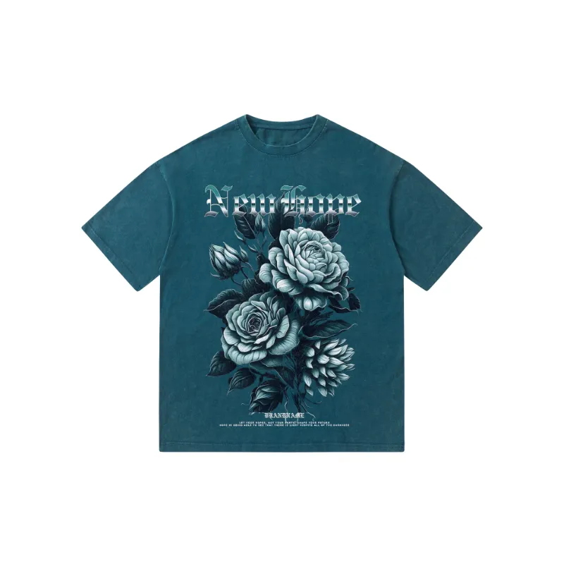 Retro Fashion Casual T shirt-2