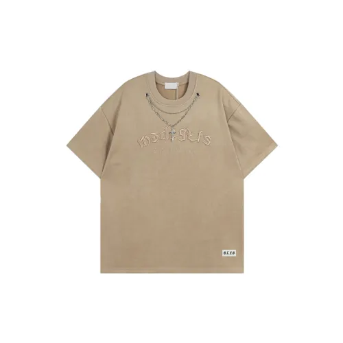 Retro Embroidered Suede Short sleeved Loose T shirt