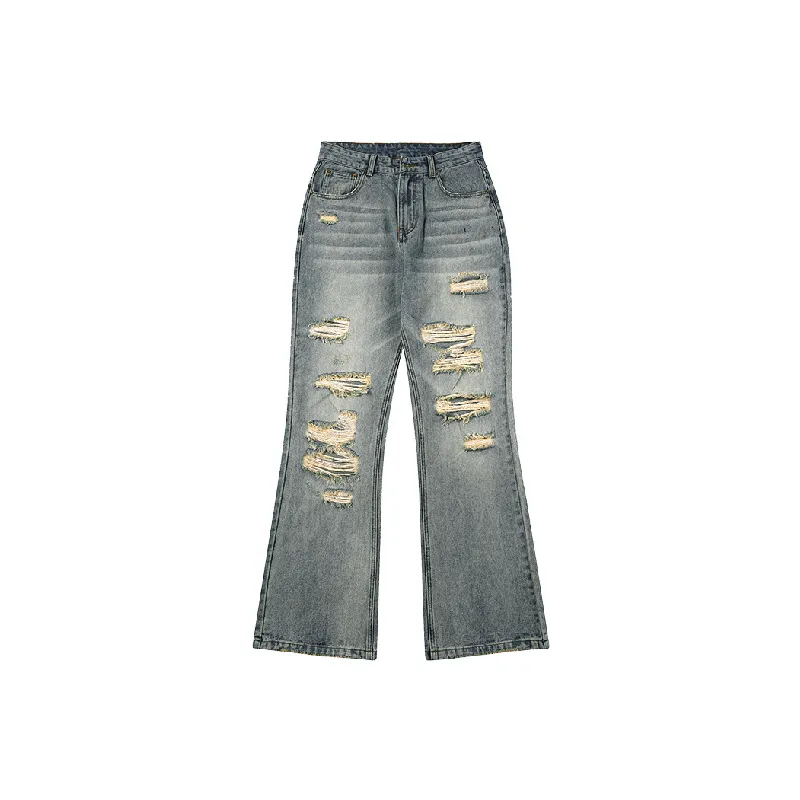Simple Washed Jeans-0