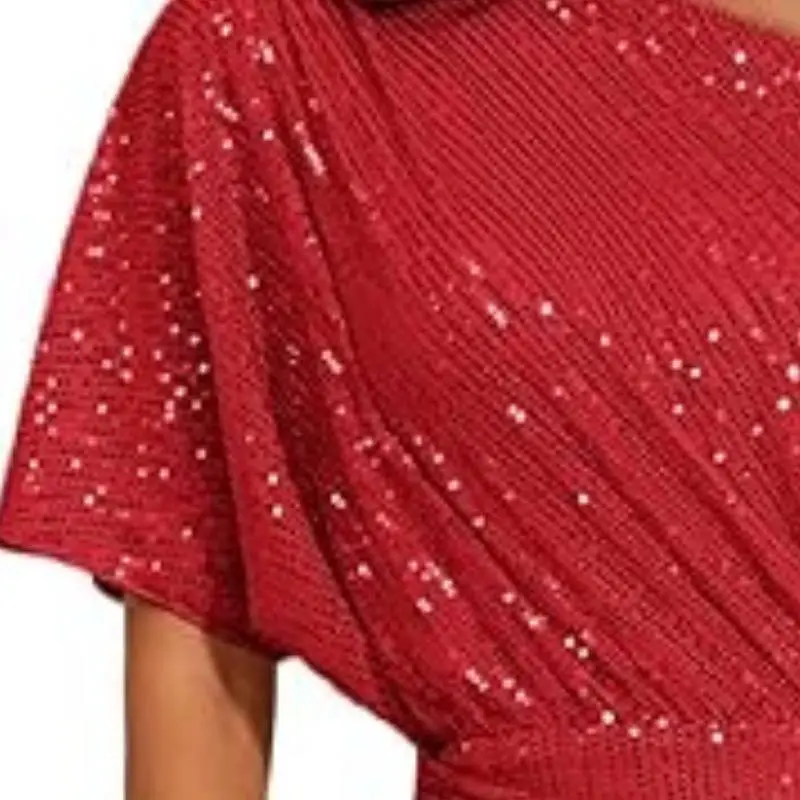 Elegant Breathable Polyester Dress Women-8