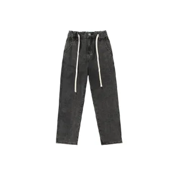 Straight Leg Casual Jeans