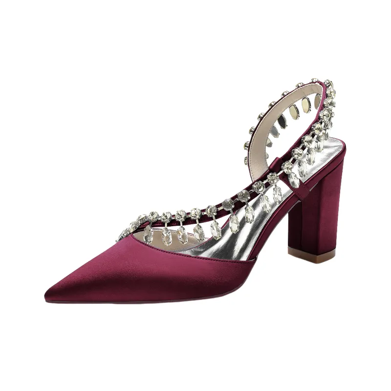 Sexy Rhinestone High Heels-7