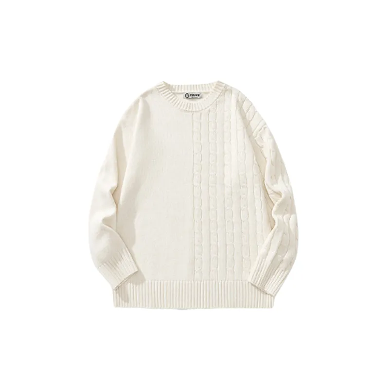 Street Loose Cotton Sweater-0