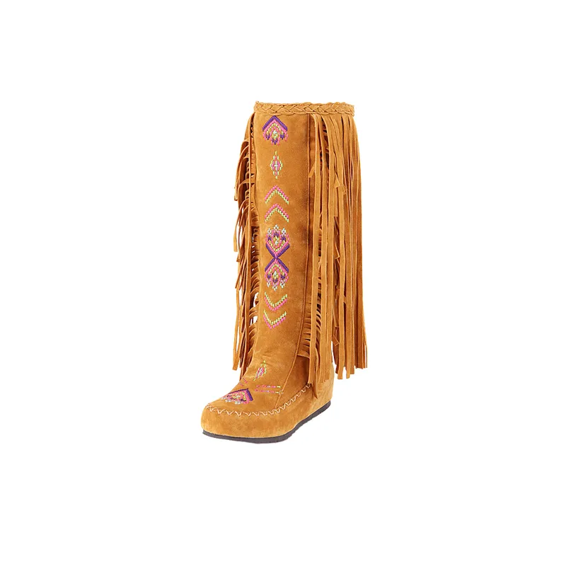 Basics Simple Knee High Boots-0
