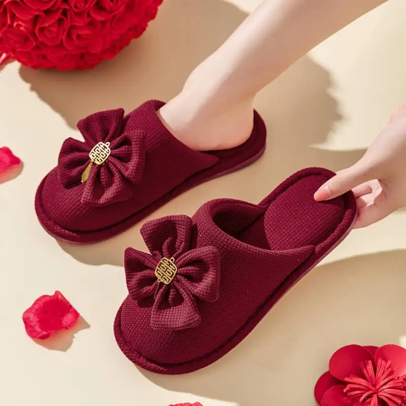 Plain Warm Slippers / Home Slippers-7