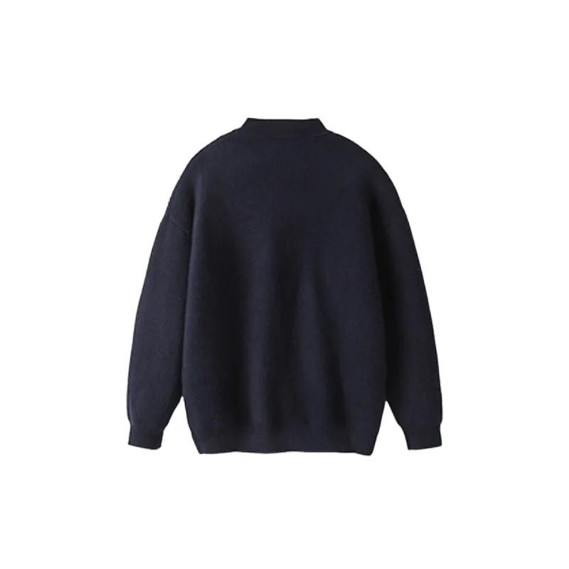 Plain Simple Polyester Sweater-1