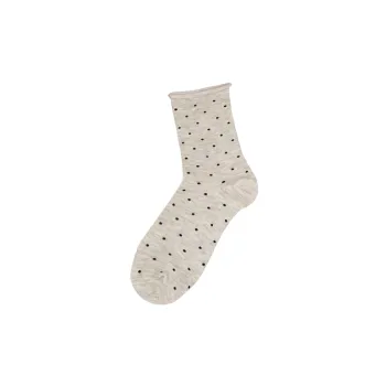 Casual Simple Combed Cotton Mid Calf Sock