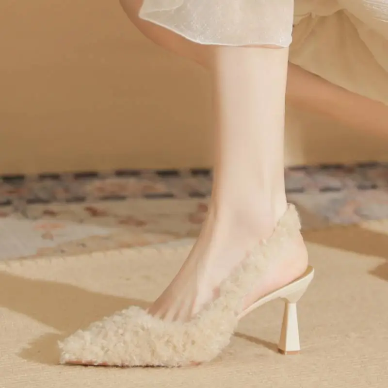 Fashionable Funky High Heels-5