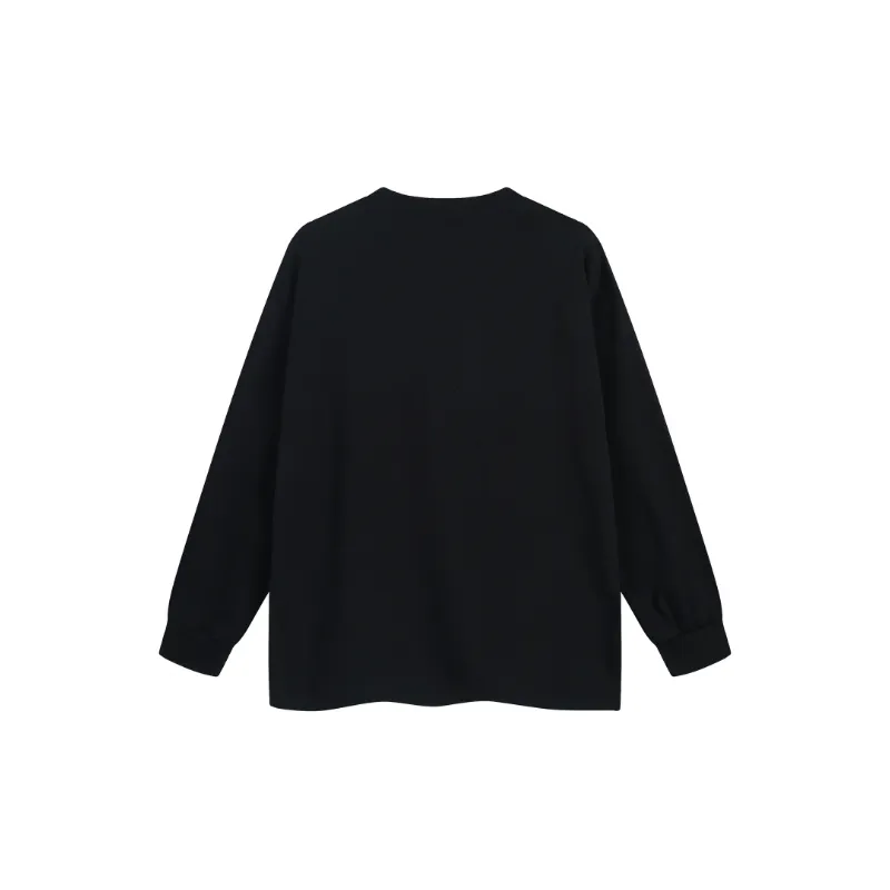 Casual Random Print Sweatshirt-1