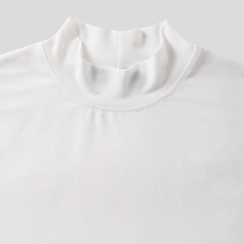 Casual Plain T Shirt-4