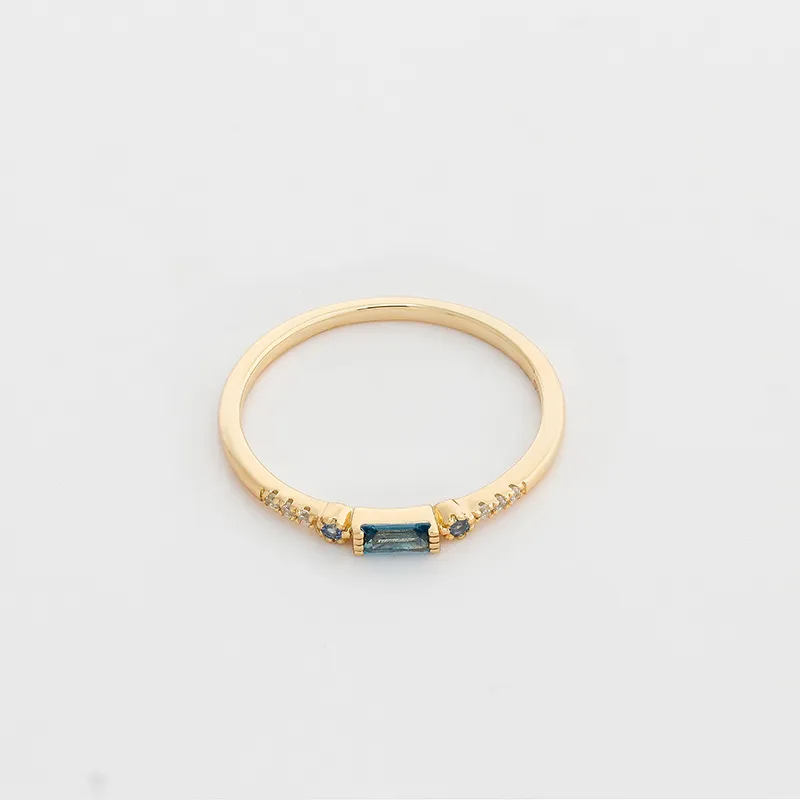 Simple Gemstone Ring-1