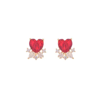 Retro Elegant Heart Earring