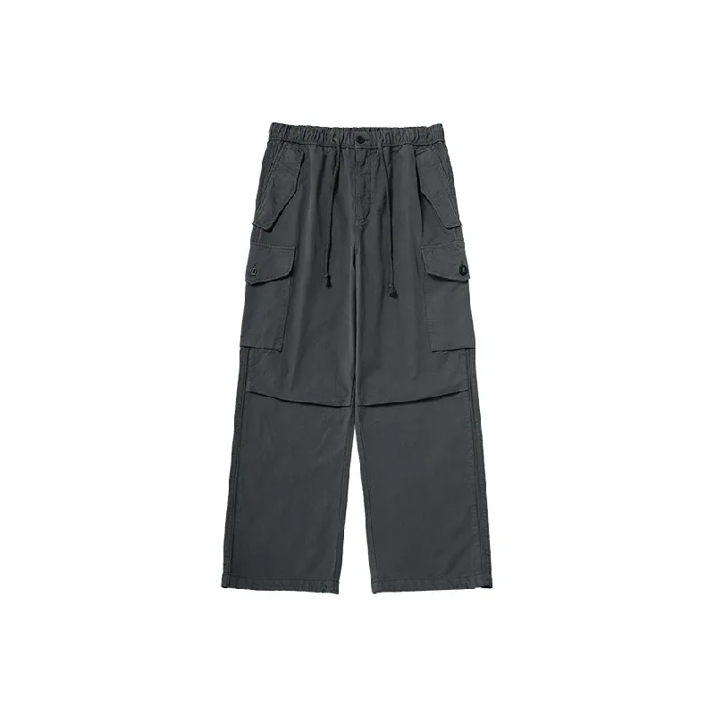 Street Loose Cotton Sports Pants-12
