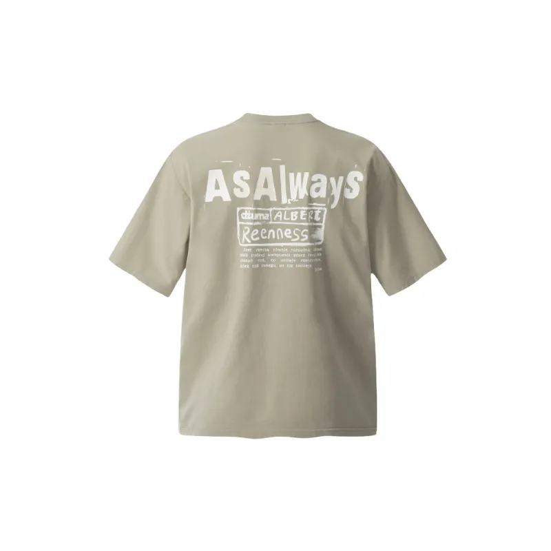 Casual Distress 100% Cotton T Shirt-5